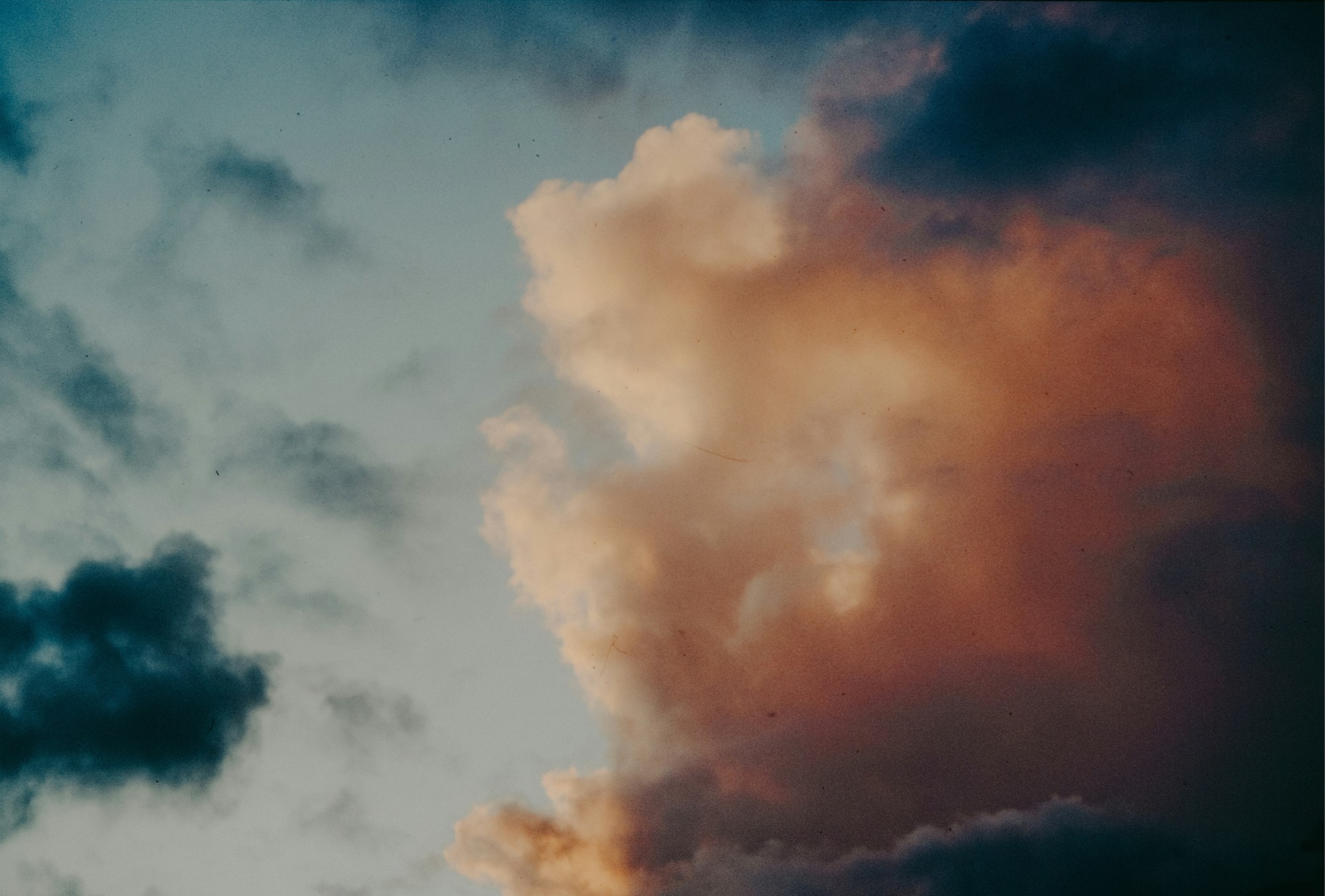Dusk clouds